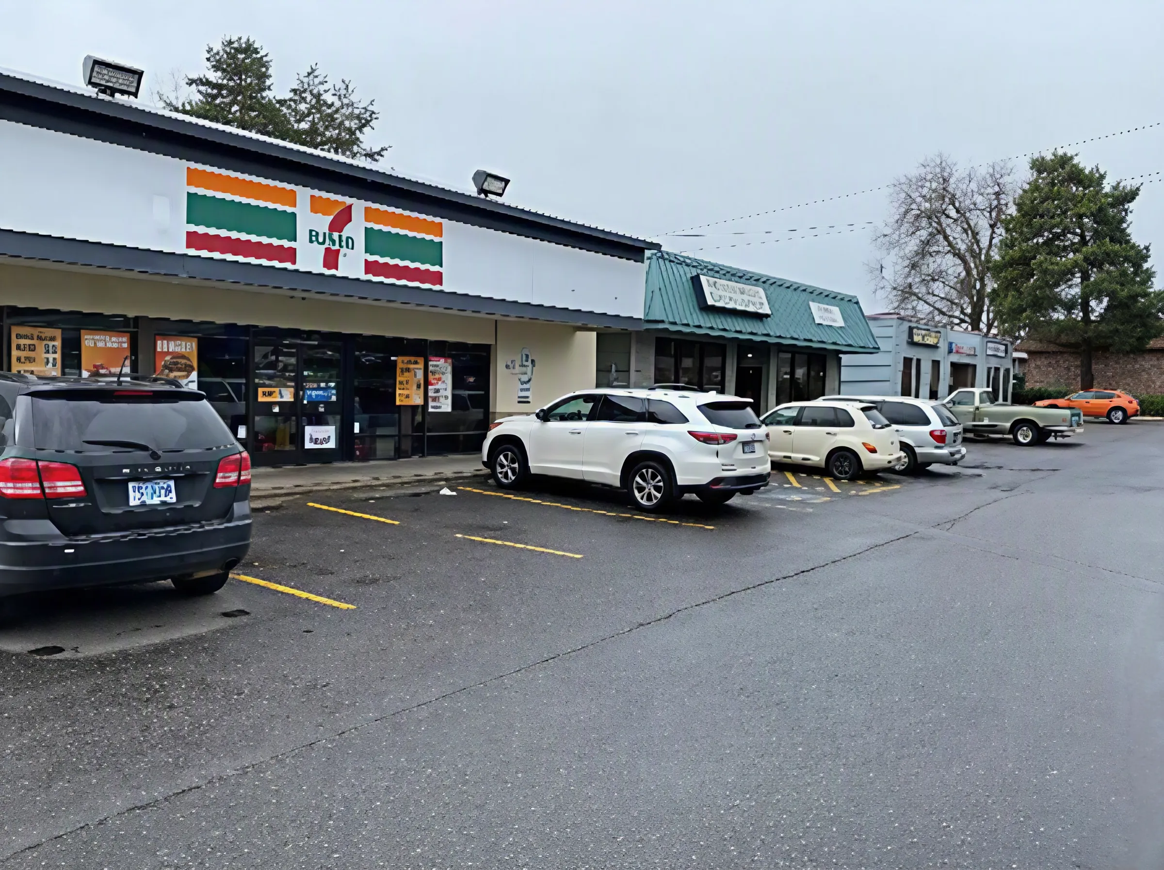 Neighborhood retail center in Milwaukie, Oregon.